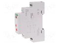 Timer; 0,1s÷24days; SPDT; 10A; 24VAC; 24VDC; for DIN rail mounting F&F PCR-513-24V