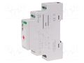 Timer; 1÷15min; NO / NC; 10A; 24VAC; 24VDC; for DIN rail mounting F&F PO-415-24V
