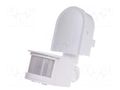 Sensor: movement; wall mount; 195÷265VAC; IP44; 5A; -20÷40°C; 0.5W F&F DR-05W