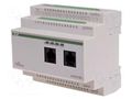 18-channel controller; for DIN rail mounting; 24VDC; IP20; RJ45 F&F MH-IO12E6-4