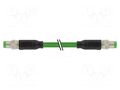 Connecting cable; 7000; IP67; 50VAC; 60VDC; 4A; 1.5m; PIN: 4 MURR ELEKTRONIK 7000-89701-7910150