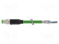 Connecting cable; male; 7000; IP67; 50VAC; 60VDC; 4A; 1.5m; PIN: 4 MURR ELEKTRONIK 7000-08811-7910150