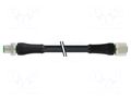 Cable: for sensors/automation; M12; PIN: 4; 3m; 63VDC; 12A; PUR MURRELEKTRONIK 7000-P7241-P070300