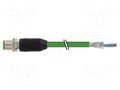 Connecting cable; male; 7000; IP67; 60VDC; 4A; 10m; PIN: 4; plug MURRELEKTRONIK 7000-14541-7961000