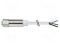 Cable: for sensors/automation; M12; PIN: 4; straight; 10m; plug MURRELEKTRONIK 7044-12221-2141000