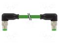 Connecting cable; 7000; IP67; 50VAC; 60VDC; 4A; 1.5m; PIN: 4 MURR ELEKTRONIK 7000-89771-7910150