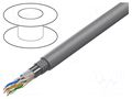 Wire; SF/UTP; 4x2x24AWG; 7; wire; Cu; Insulation: PVC; grey; 305m LANBERG LCS5-11CU-0305.S