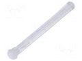 Fiber for LED; Ø2.2mm; L: 16.5mm; round; Front: convex; straight MENTOR MR-1292.5005