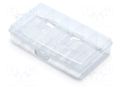 Container: collective; with partitions; transparent; NUN KISTENBERG KNU20