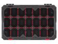 Container: collective; with partitions; black; 598x390x110mm KISTENBERG KTI6040S-CG6U