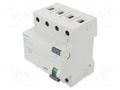 RCD breaker; Inom: 63A; Ires: 30mA; Poles: 3+N; 230/400VAC; IP20 SIEMENS 5SV3346-6