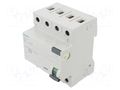 RCD breaker; Inom: 63A; Ires: 30mA; Poles: 3+N; 230/400VAC; IP20 SIEMENS 5SV3346-6