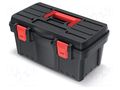 Chest; tool case; black; polymer; DARK; 476x258x226mm; 12kg KISTENBERG KDR5025N