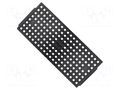 Electronic components tray; ESD; 10x10x1mm; black; 150°C; TQFP ANTISTAT ATS-030-0291