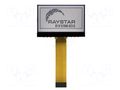 Display: LCD; graphical; 128x64; COG,FSTN Positive; 80x54x9.5mm RAYSTAR OPTRONICS RX12864D3-FHW
