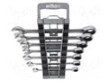 Wrench-set; combination spanner,with ratchet; 7pcs. WIHA WIHA.45244
