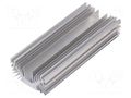 Heatsink: extruded; U; universal; aluminium; L: 304.8mm; W: 127mm Wakefield Thermal 125532