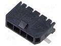 Connector: wire-board; socket; male; PIN: 4; Micro-Fit 3.0; 3mm; 5A MOLEX MX-43650-0413