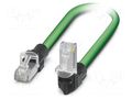 Patch cord; RJ45 plug,RJ45 down angled plug; SF/UTP; 5; stranded PHOENIX CONTACT 1113321
