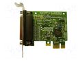 Analog input card; LPT,PCI,PCI Express,UART; 80x18x120mm BRAINBOXES PX-157