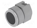 Switch: push-button; 30mm; Stabl.pos: 1; black; none; IP65; OptoHiT EAO 704.012.018