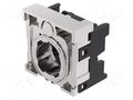 Mounting unit; 22mm; 45; front fixing; metal EAO 45-2400.2000.000