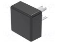 Actuator lens; 18; black; plastic; 13.8x13.8mm EAO 18-982.0