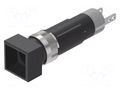 Indicator: body; Ø8mm; 19; connectors; plastic; Face dim: 9x9mm EAO 19-051.005
