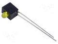 LED; in housing; 3mm; No.of diodes: 1; yellow; 2mA; Lens: diffused MARL 103-311-01