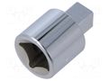 Socket; square,socket spanner; 10mm; 1/2"; Chrom-vanadium steel KING TONY KT-401410M