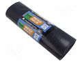 Trash bags; LDPE; black; 240l; 10pcs; Mega Pack SOLID TOOLS SOLID-5922