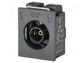 Mounting unit; 46; IP20; grey; plastic; -25÷55°C EAO 46-2V00.000.000