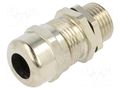 Cable gland; without nut,with long thread; M16; IP68; brass TE Connectivity 1SNG602013R0000