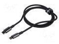 Cable; High Speed,USB 2.0; Apple Lightning plug,USB A plug; 2m BASEUS CALWJ-A01