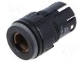 Body; 22mm; Stabl.pos: 3; IP65; 61; Pos: 3; 21.2x21.2mm; plastic EAO 61-4610.0