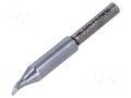 Tip; bent conical; 0.2mm; for hot tweezers QUICK QUICK-TSS06-J-01-1