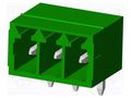Connector: pluggable terminal block; socket; male; OQ; 10A; 300V AMPHENOL ANYTEK OQ0312510000G