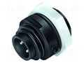 Connector: circular; 600V; 16A; PIN: 4; socket; male; screw terminal BINDER 09-4223-150-04