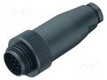 Connector: circular; 694,RD30; 125V; PIN: 24; plug; male; soldering BINDER 99-0737-00-24