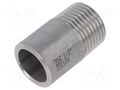 Nipple; to be welded,threaded; max.10bar; 35mm PNEUMAT 2000S-1/2-ES