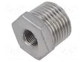 Nipple; threaded,reductive; max.10bar; 19.5mm PNEUMAT 2080-1/2-1/8-ES