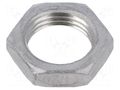 Nut; max.10bar; acid resistant steel AISI 316 PNEUMAT 2096-1/2-ES