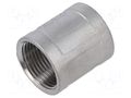 Muff; threaded,straight; max.10bar; 35mm; Thread: G 3/4" internal PNEUMAT 3000-3/4-ES