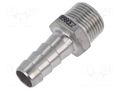 Threaded fitting; connector pipe; max.10bar; L: 41mm PNEUMAT 3040-10-3/8-ES