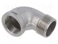 Threaded fitting; angled 90°; max.10bar PNEUMAT 5020-3/4-ES