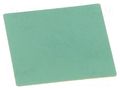 Heat transfer pad: silicone; 27x27mm; glued FISCHER ELEKTRONIK WLFT404/27X27