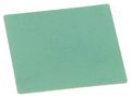 Heat transfer pad: silicone; 27x27mm; glued FISCHER ELEKTRONIK WLFT404/27X27