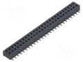 Connector: pin strips; socket; female; PIN: 52; vertical; SMT; 2x26 SAMTEC CLP-126-02-L-D