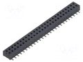Connector: pin strips; socket; female; PIN: 52; vertical; SMT; 2x26 SAMTEC CLP-126-02-L-D