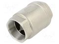 Check valve; acid resistant steel AISI 316; PTFE; max.16bar PNEUMAT FMZZG-2